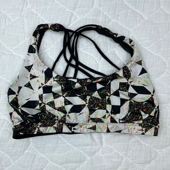 Victoria Sport Strappy Back Sports Bra – Size M - Picture 2 of 9